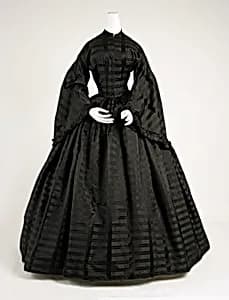 Mourning dress by Unknown Artist