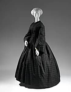Mourning dress by Unknown Artist
