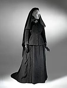 Mourning dress by Unknown Artist
