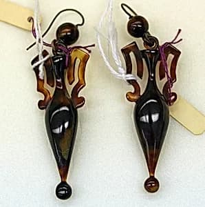 Pierced earrings by Unknown Artist