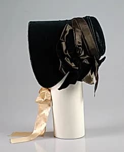 Poke bonnet by Unknown Artist