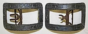 Shoe buckles by Unknown Artist