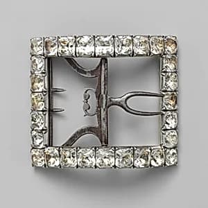 Shoe buckles by Unknown Artist
