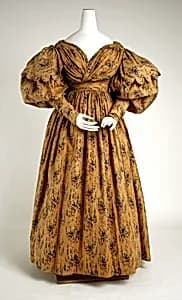 Walking dress by Unknown Artist