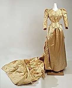 Wedding dress by Mme O'Donovan