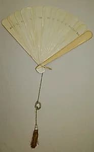 Wedding fan by Unknown Artist