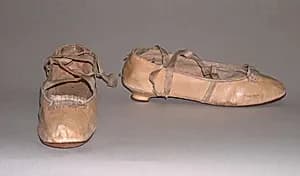 Wedding slippers by Unknown Artist