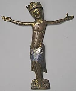 Appliqué Figure of Christ by Unknown Artist