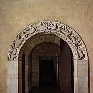 Arch with Beasts by Unknown Artist