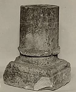 Column Base with Shaft by Unknown Artist