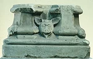 Double Column Base by Unknown Artist