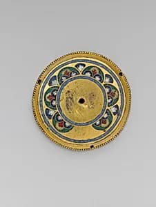Enamel from a Reliquary by Master of the Virgin Mary's Reliquary Casket