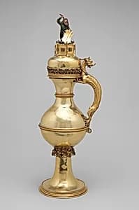 Ewer with Wild Man Finial by Unknown Artist
