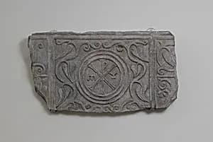 Fragment of a Marble Sarcophagus by Unknown Artist