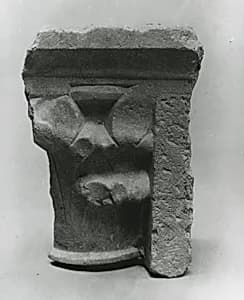 Fragment of Double Capital by Unknown Artist