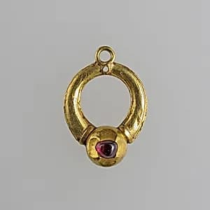 Hat or Dress Ornament by Unknown Artist