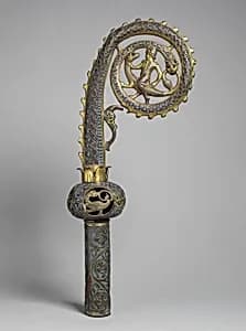 Head of a Crozier by Unknown Artist