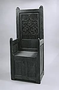High-Backed Chair by Unknown Artist