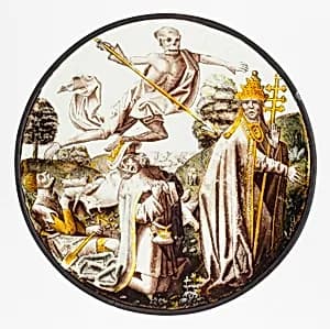 Roundel with Vanitas by Unknown Artist