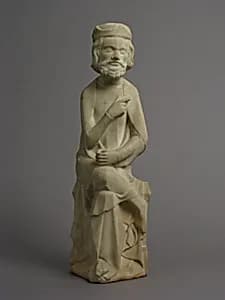Seated King, Probably Herod by Unknown Artist