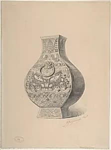 A Chinese Vase by Jules-Ferdinand Jacquemart
