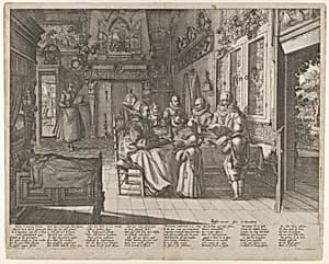 A Family Saying Grace