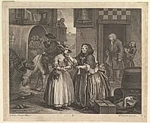A Harlot's Progress, Plate 1 by William Hogarth