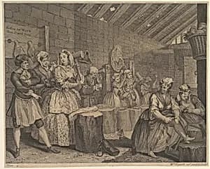 A Harlot's Progress, Plate 4 by William Hogarth