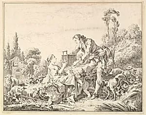 Portrait of André Laurent|François Boucher