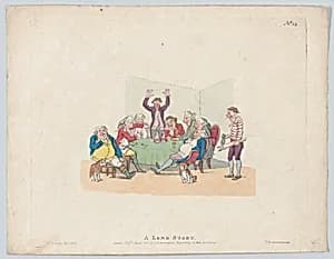 A Long Story by Henry William Bunbury|Thomas Rowlandson|Rudolph Ackermann, London
