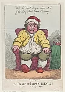 A Lump of Impertinence! by Thomas Rowlandson|George Murgatroyd Woodward|Thomas Tegg