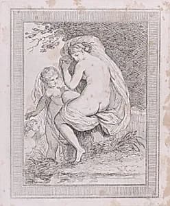 A Nymph Drying Herself