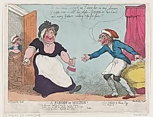 A Parody on Milton by Thomas Tegg|Thomas Rowlandson|George Murgatroyd Woodward