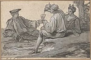 A Picnic Party by Claude Simpol|Bernard Picart