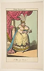 A Piece (Peace) and Plenty by Anonymous, British, 19th century|Caroline of Brunswick