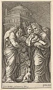 A Sacrifice by Giovanni Francesco Venturini|Giovanni Battista Galestruzzi|Polidoro da Caravaggio