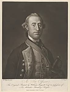 A Sea Officer by J. Flight|William Hogarth|Sir Alexander Schomberg|Charles Townley