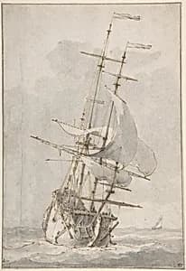 A Ship at Sea