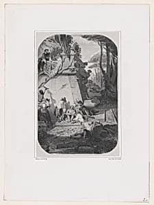 A Siesta in Italy by Henri-Charles-Antoine Baron