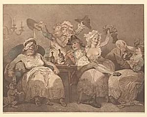 Portrait of Thomas Rowlandson|William Paulet Carey