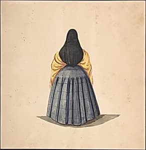 A Standing Woman, Seen from the Back