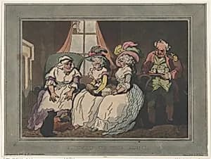 A Visit to the Aunt by Thomas Rowlandson|Francis Jukes|S. W. Fores