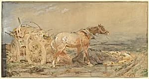 Abandoned: Marshes of the Danube by Adolf Schreyer