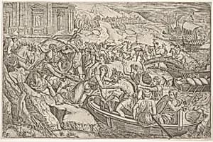 Abduction of Helen by Anonymous, French, 16th century