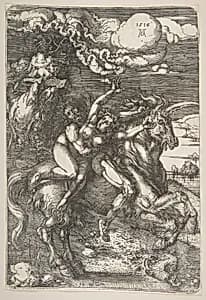 Abduction of Proserpine by Albrecht Dürer
