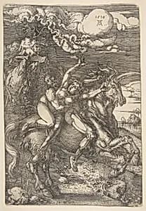 Abduction of Proserpine by Albrecht Dürer
