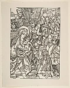 Adoration of the Magi by Anonymous, German, 15th century
