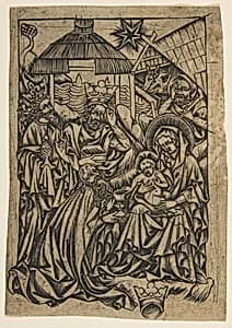 Adoration of the Magi by Anonymous, German, 15th century