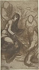 Adoration of the Shepherds(?) by Anonymous, Italian, 16th century
