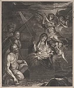 Adoration of the shepherds by Anonymous
